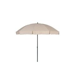 Пляжный зонт 240 x 235, кремовый цена и информация | Зонты, маркизы, стойки | hansapost.ee