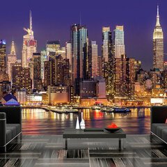 Fototapeet - NYC: Night City hind ja info | Fototapeedid | hansapost.ee