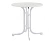 Laud Patio Dine & Relax 70 cm, valge цена и информация | Aialauad | hansapost.ee