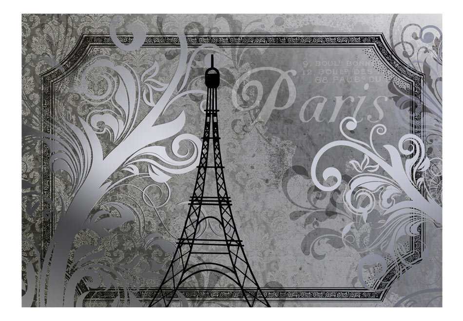 Fototapeet - Vintage Paris - silver hind ja info | Fototapeedid | hansapost.ee