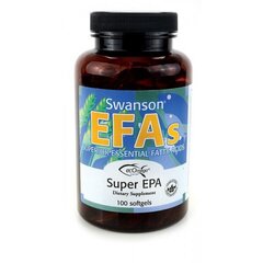 Пищевая добавка Swanson Flaxseed oil 1000 мг., 100 капсул. цена и информация | Витамины и добавки для хорошего самочувствия | hansapost.ee