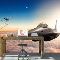 Fototapeet - F16 Fighter Jets hind ja info | Fototapeedid | hansapost.ee