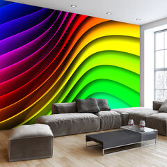 Fototapeet - Rainbow Waves hind ja info | Fototapeedid | hansapost.ee
