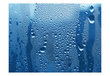 Fototapeet - Water drops on blue glass hind ja info | Fototapeedid | hansapost.ee