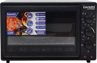 Laretti LR-EC3404 Black & Grill price and information | Mini ovens and stoves | hansapost.ee