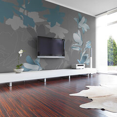 Fototapeet - Blue magnolias цена и информация | Фотообои | hansapost.ee