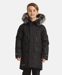 Huppa парка для мальчиков DAVID, черный  907162354 цена и информация | Зимняя одежда для детей | hansapost.ee
