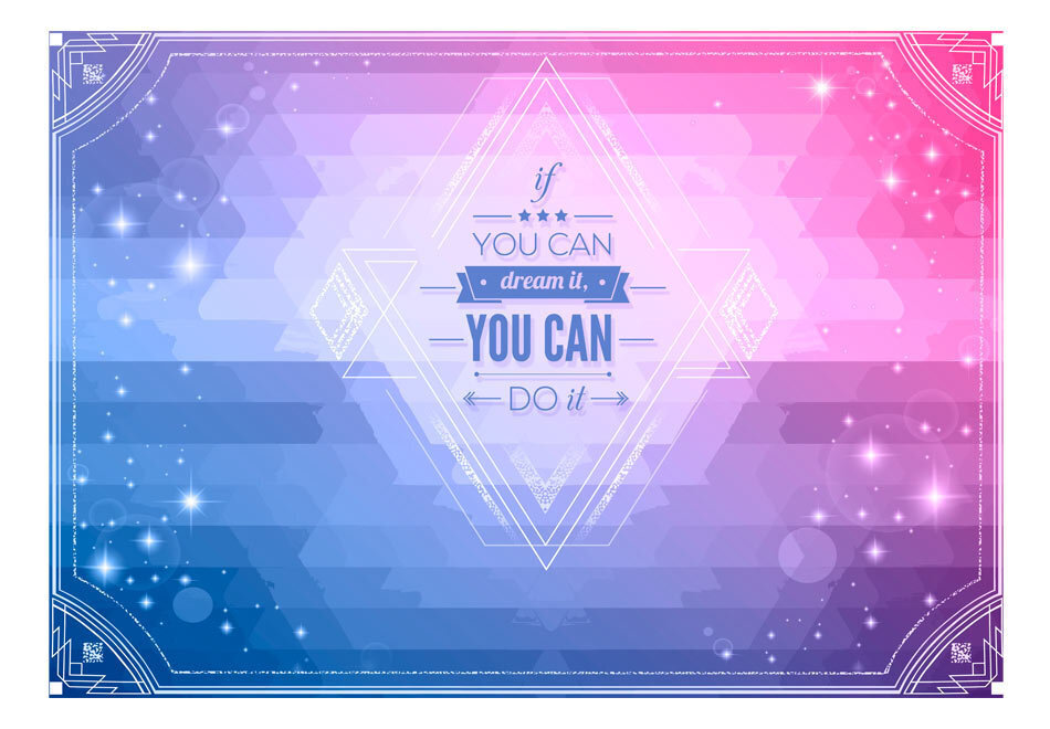 Fototapeet - If you can dream it, you can do it! hind ja info | Fototapeedid | hansapost.ee