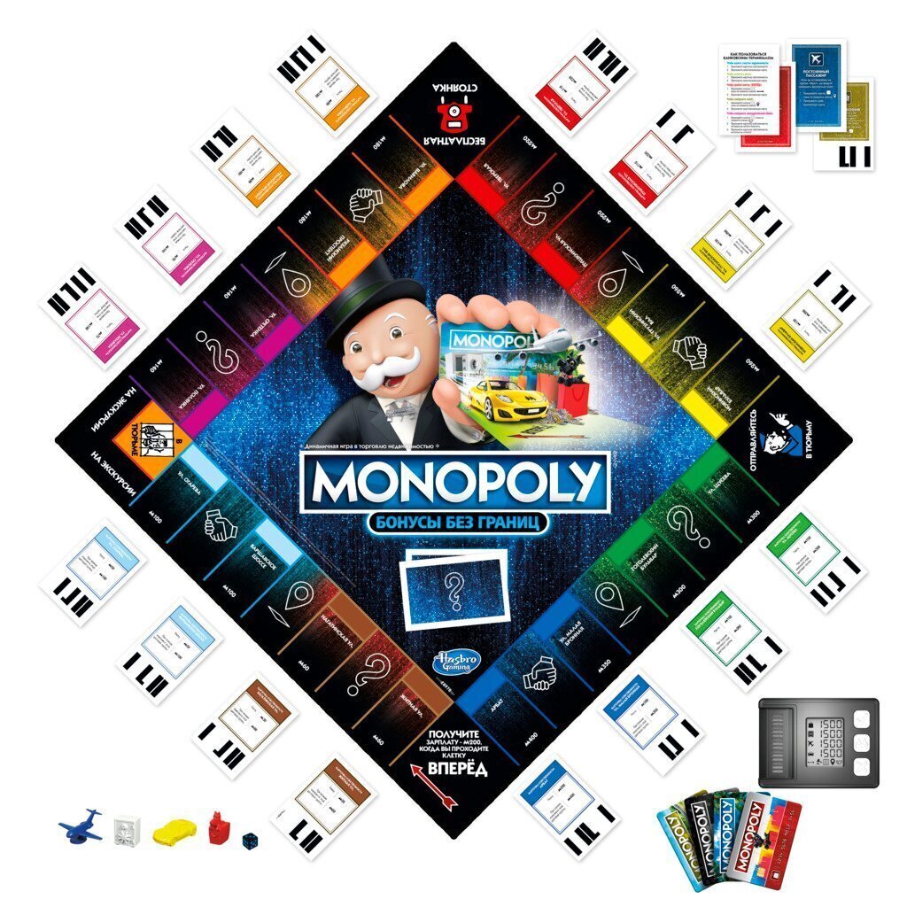 Lauamäng Monopol e-pangandusega Monopoly Ultimate Rewards, RU hind ja info | Lauamängud ja mõistatused perele | hansapost.ee