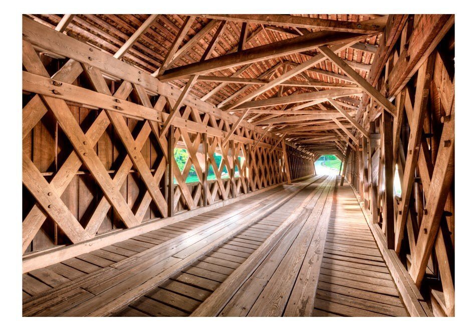 Fototapeet - Wooden Bridge hind ja info | Fototapeedid | hansapost.ee
