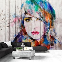 Fototapeet - Wooden Portrait цена и информация | Фотообои | hansapost.ee