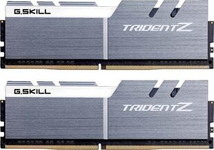 G.Skill Trident Z DDR4, 2x16GB, 3600MHz, CL17 (F4-3600C17D-32GTZSW) цена и информация | Объём памяти (RAM) | hansapost.ee