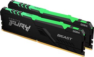 Kingston Fury Beast RGB цена и информация | Объём памяти (RAM) | hansapost.ee