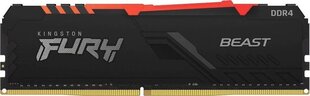 MEMORY DIMM 16GB PC25600 DDR4/KF432C16BBA/16 KINGSTON hind ja info | Operatiivmälu | hansapost.ee