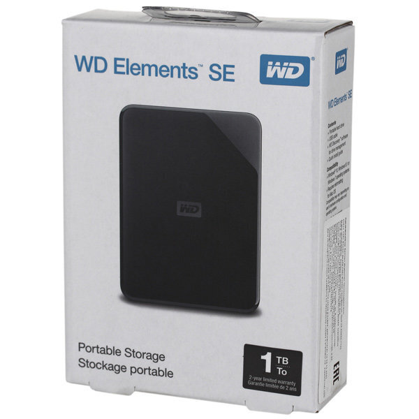 Väline kõvaketas Western Digital SE 1TB USB 3.0 WDBEPK0010BBK-WESN цена и информация | Välised kõvakettad | hansapost.ee