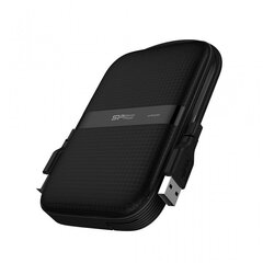 Silicon Power HDD Armor A60 1TB, Must (SP010TBPHDA60S3A) price and information | External hard drives | hansapost.ee