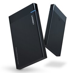 Ugreen US221 välise kõvaketta ümbris HDD/SSD, SATA 3.0, USB, 50 cm, must hind ja info | Välised kõvakettad | hansapost.ee