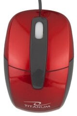 Titanum TM108R, красный цена и информация | Titanum Внешние аксессуары для компьютеров | hansapost.ee