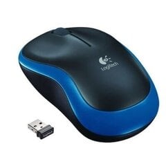 Logitech M185, синий цена и информация | Компьютерные мыши | hansapost.ee
