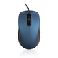 Juhtmega optiline hiir Modecom MC-M10S, sinine цена и информация | Arvutihiired | hansapost.ee