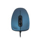 Juhtmega optiline hiir Modecom MC-M10S, sinine цена и информация | Arvutihiired | hansapost.ee
