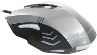 Omega OM-267, серебряный цвет цена и информация | Компьютерные мыши | hansapost.ee