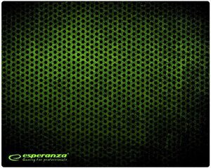 Коврик для мыши Esperanza EGP103G, черный-зеленый цена и информация | Компьютерные мыши | hansapost.ee