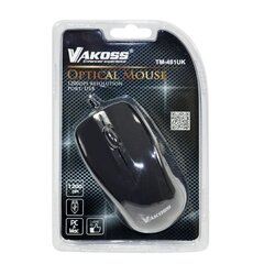 Vakoss TM-481UK, черный цена и информация | Vakoss Компьютерная техника | hansapost.ee