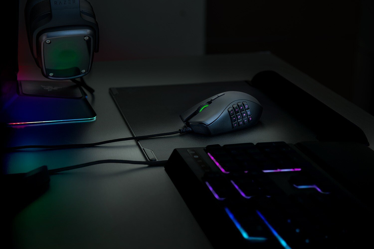 Razer Naga Trinity, must hind ja info | Arvutihiired | hansapost.ee