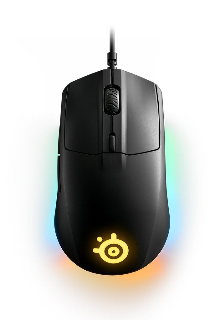 SteelSeries Rival 3, must hind ja info | Arvutihiired | hansapost.ee