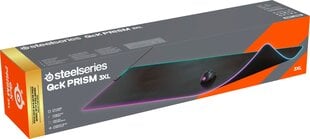SteelSeries QCK PRISM, черный цена и информация | SteelSeries Внешние аксессуары для компьютеров | hansapost.ee