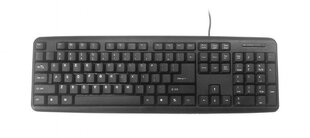 Gembird KB-U-103-RU Standard, Wired, Keyboard layout EN цена и информация | Клавиатуры | hansapost.ee
