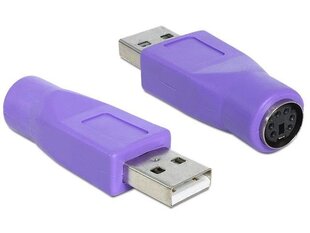 Adapter Delock PS2 Female Usb-A Male hind ja info | USB adapterid ja jagajad | hansapost.ee