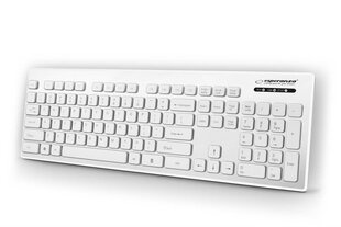 Esperanza EK130W цена и информация | Клавиатура с игровой мышью 3GO COMBODRILEW2 USB ES | hansapost.ee