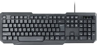 Juhtmega klaviatuur Speedlink Scripsi, ENG, (SL-640003-US) hind ja info | Klaviatuurid | hansapost.ee