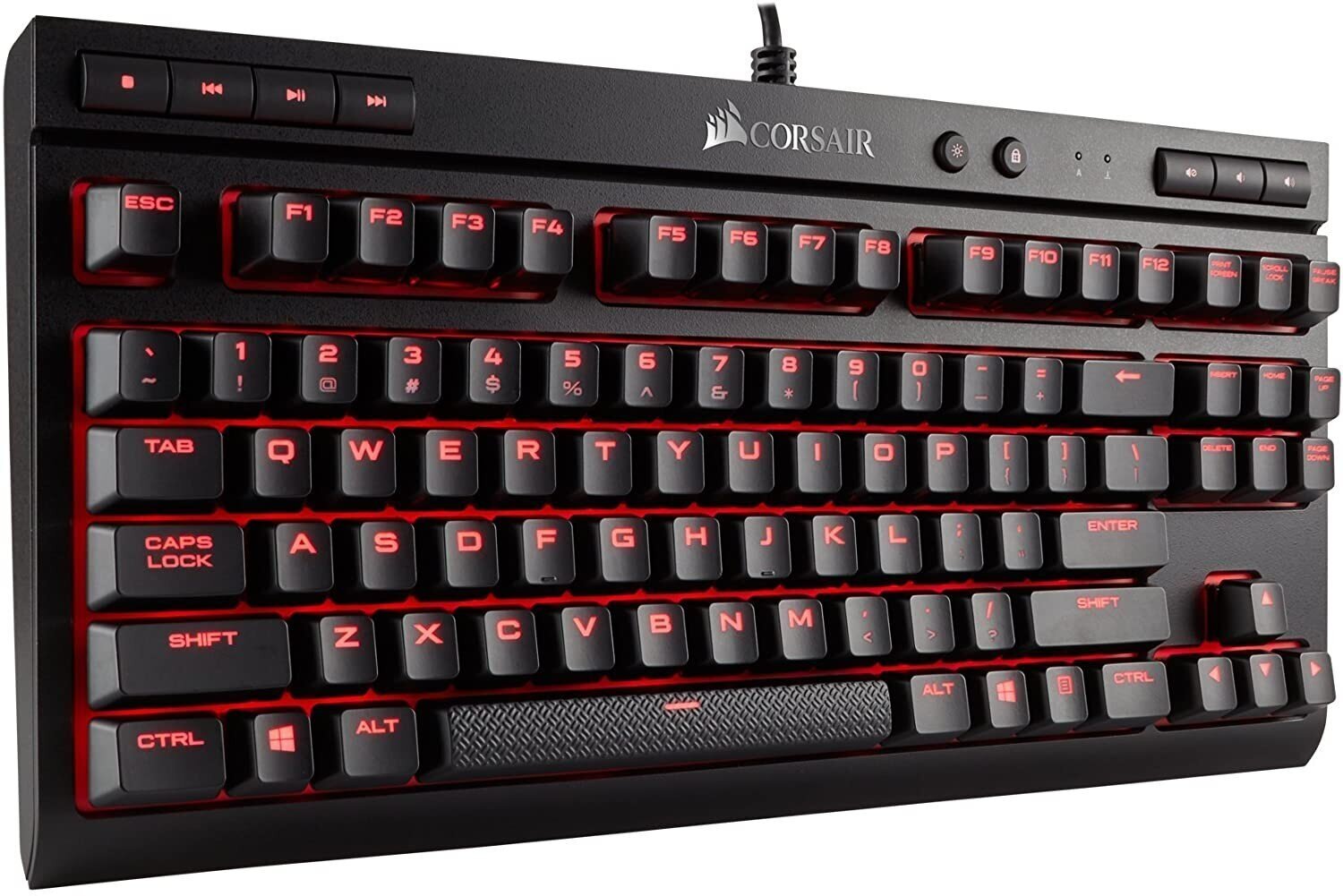 Corsair Gaming K63 Red LED цена и информация | Klaviatuurid | hansapost.ee