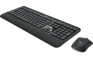 Беспроводная клавиатура Logitech MK540 (DE) Advanced, черная цена и информация | Клавиатуры | hansapost.ee