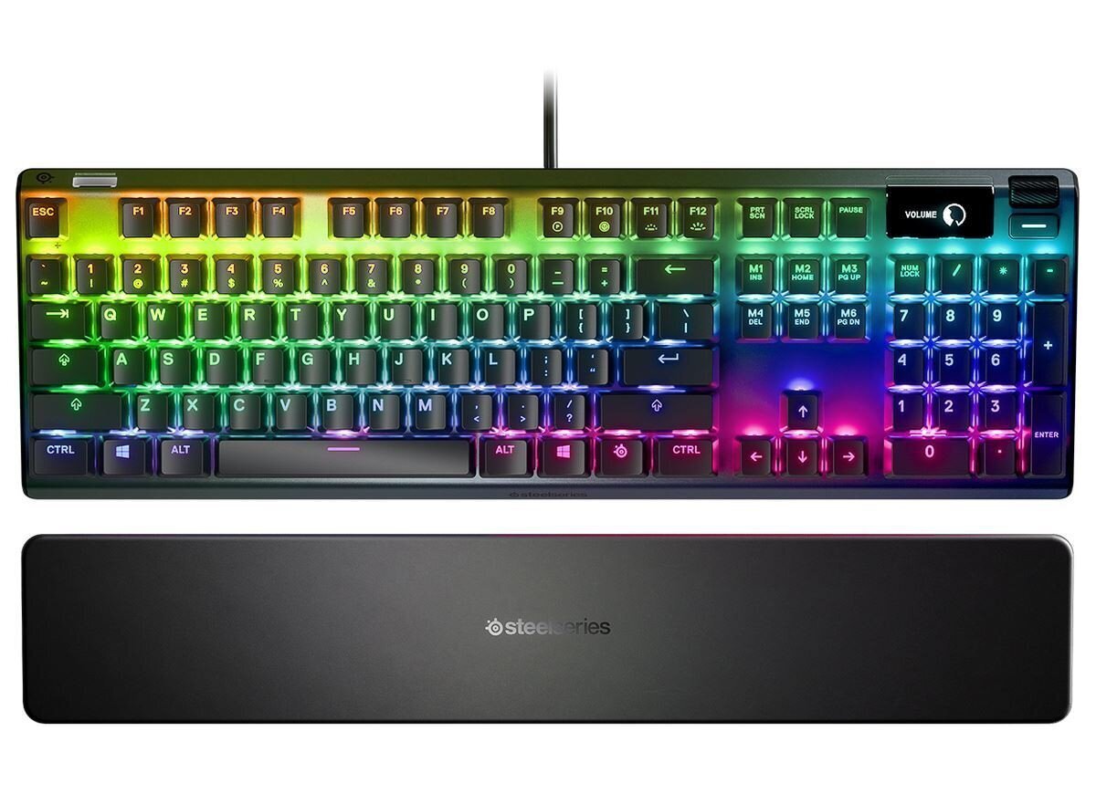 SteelSeries APEX 7 Red Switch RGB US цена и информация | Klaviatuurid | hansapost.ee