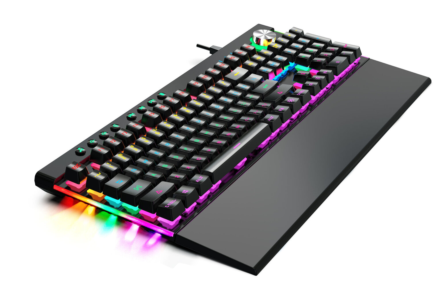 Varr Neon RGB hind ja info | Klaviatuurid | hansapost.ee