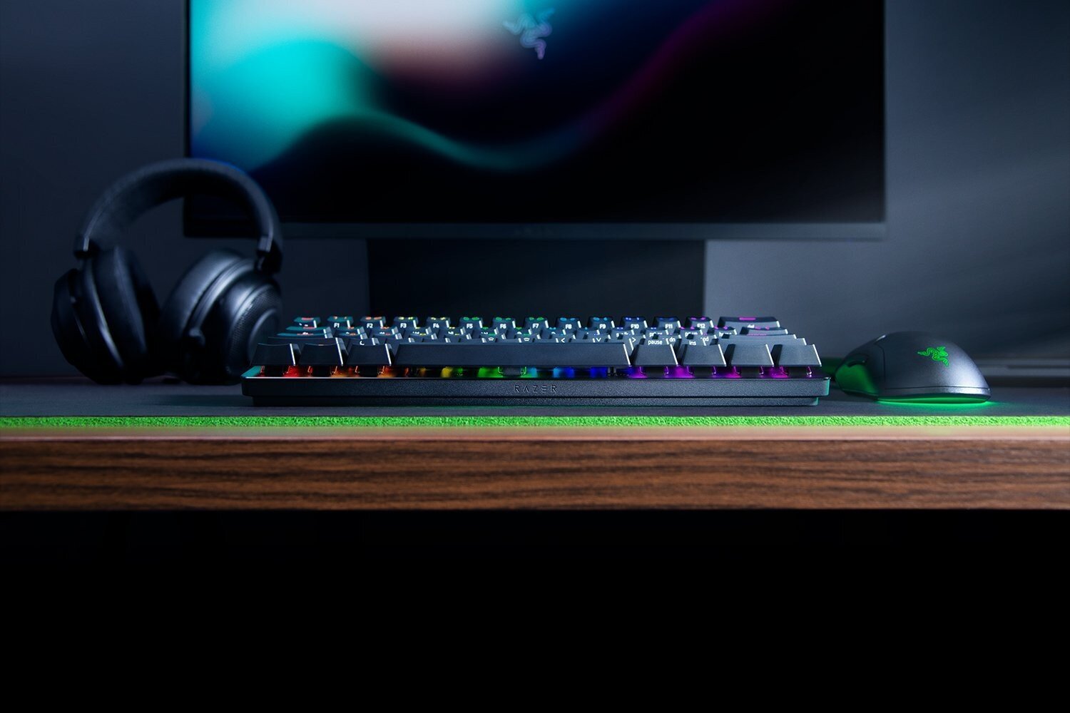 Razer Huntsman Mini RGB US Clicky Purple hind ja info | Klaviatuurid | hansapost.ee