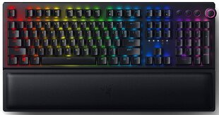 Механическая Razer BlackWidow V3 Pro, Green Switch, США, клавиатура, черная цена и информация | Клавиатуры | hansapost.ee