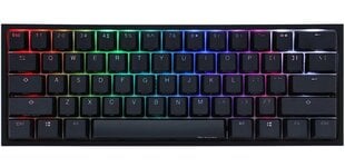 Игровая клавиатураDucky One 2 Mini RGB Black - US layout - Cherry MX коричневый переключатель цена и информация | Клавиатуры | hansapost.ee