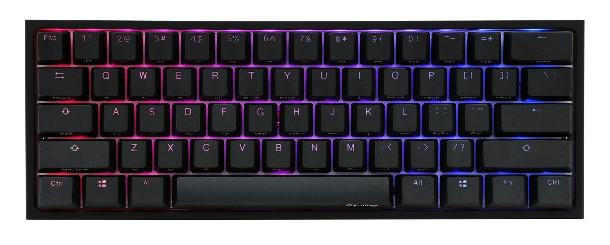 Ducky One 2 Mini RGB Black US Cherry MX Brown Switches цена и информация | Klaviatuurid | hansapost.ee