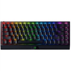 Механическая клавиатура, Razer BlackWidow V3 Mini HyperSpeed, RGB, Green Switch, чёрная, RU цена и информация | Клавиатуры | hansapost.ee