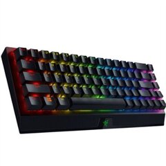 Механическая клавиатура, Razer BlackWidow V3 Mini HyperSpeed, RGB, Green Switch, чёрная, RU цена и информация | Клавиатуры | hansapost.ee