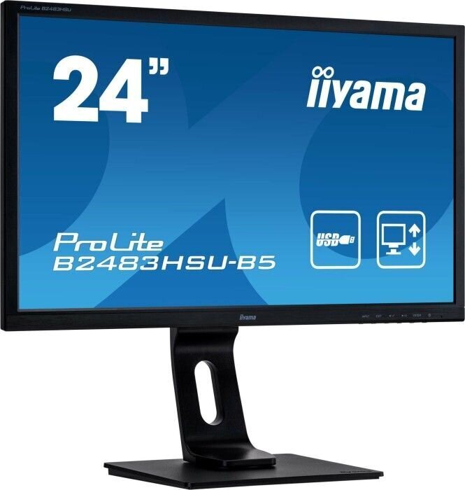 Iiyama B2483HSU-B5 цена и информация | Monitorid | hansapost.ee