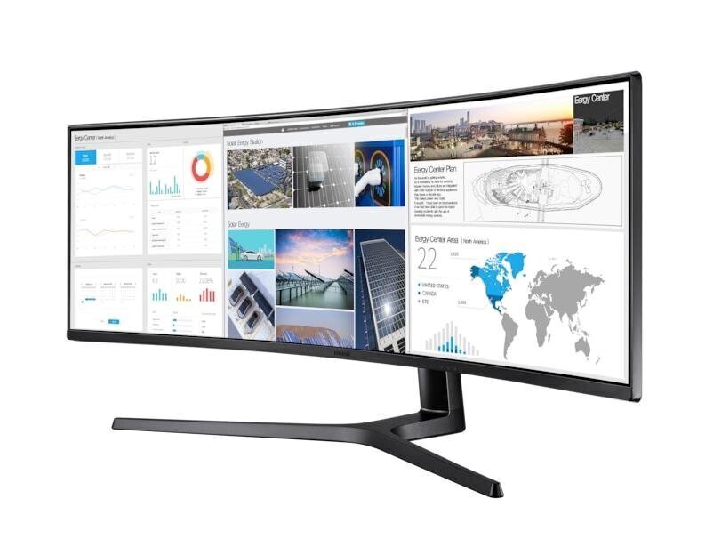 49" nõgus Super UltraWide LED-monitor Samsung LC49J890DKRXEN цена и информация | Monitorid | hansapost.ee