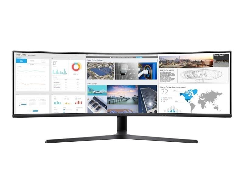 49" nõgus Super UltraWide LED-monitor Samsung LC49J890DKRXEN цена и информация | Monitorid | hansapost.ee
