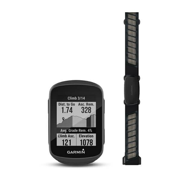 Jalgrattakompuuter GPS-navigatsiooniga Garmin Edge 130 Plus Bundle, must цена и информация | Rattakompuutrid ja spidomeetrid | hansapost.ee