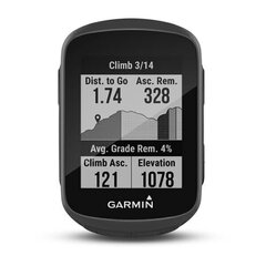 Jalgrattakompuuter GPS-navigatsiooniga Garmin Edge 130 Plus Bundle, must hind ja info | Rattakompuutrid ja spidomeetrid | hansapost.ee